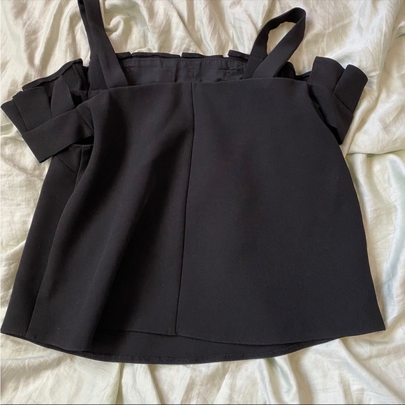 TOPSHOP Ruffle Top Size 2 - Picture 7 of 7